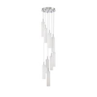 LED Pendant by Crystorama - Addis Collection, Polished Chrome Finish - ADD-405-CH-WH