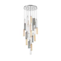 LED Pendant by Crystorama - Addis Collection, Polished Chrome Finish - ADD-415-CH-AU
