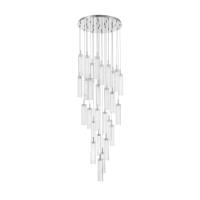 LED Pendant by Crystorama - Addis Collection, Polished Chrome Finish - ADD-415-CH-CL