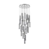 LED Pendant by Crystorama - Addis Collection, Polished Chrome Finish - ADD-415-CH-SM