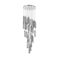LED Pendant by Crystorama - Addis Collection, Polished Chrome Finish - ADD-415-CH-SM