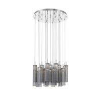 LED Pendant by Crystorama - Addis Collection, Polished Chrome Finish - ADD-415-CH-SM