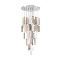 LED Pendant by Crystorama - Addis Collection, Polished Chrome Finish - ADD-423-CH-AU