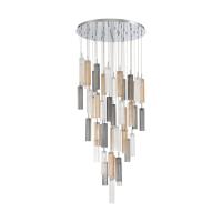 LED Pendant by Crystorama - Addis Collection, Polished Chrome Finish - ADD-423-CH-AU