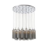 LED Pendant by Crystorama - Addis Collection, Polished Chrome Finish - ADD-423-CH-SM