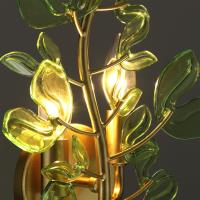 Four Light Wall Sconce by Crystorama - Bridget Collection, Soft Gold Finish - BGT-332-SG-GR
