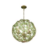 Three Light Chandelier by Crystorama - Bridget Collection, Soft Gold Finish - BGT-334-SG-GR