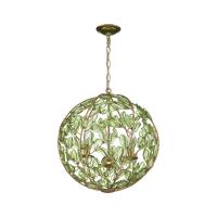 Three Light Chandelier by Crystorama - Bridget Collection, Soft Gold Finish - BGT-334-SG-GR