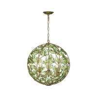 Three Light Chandelier by Crystorama - Bridget Collection, Soft Gold Finish - BGT-334-SG-GR