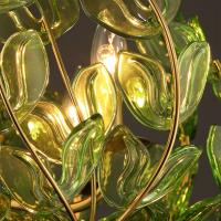 Five Light Chandelier by Crystorama - Bridget Collection, Soft Gold Finish - BGT-336-SG-GR
