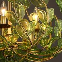 Six Light Chandelier by Crystorama - Bridget Collection, Soft Gold Finish - BGT-338-SG-GR