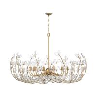 12 Light Chandelier by Crystorama - Bridget Collection, Soft Gold Finish - BGT-339-SG-CL