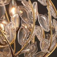 12 Light Chandelier by Crystorama - Bridget Collection, Soft Gold Finish - BGT-339-SG-CL