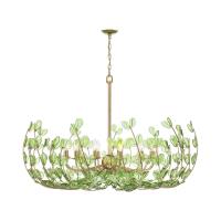 12 Light Chandelier by Crystorama - Bridget Collection, Soft Gold Finish - BGT-339-SG-GR