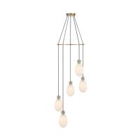 LED Pendant by Crystorama - Davis Collection, Modern Gold Finish - DAV-6005-MG