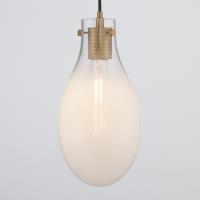 LED Pendant by Crystorama - Davis Collection, Modern Gold Finish - DAV-6005-MG