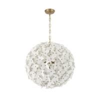 Six Light Chandelier by Crystorama - Killian Collection, Luxe Gold Finish - KLN-5206-LG