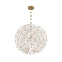 Six Light Chandelier by Crystorama - Killian Collection, Luxe Gold Finish - KLN-5206-LG