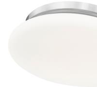 LED Flush Mount by Z-Lite - Soleil Collection, Brushed Nickel Finish - 1025F12-BN-LED