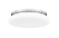 LED Flush Mount by Z-Lite - Soleil Collection, Brushed Nickel Finish - 1025F16-BN-LED