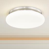 LED Flush Mount by Z-Lite - Soleil Collection, Brushed Nickel Finish - 1025F16-BN-LED