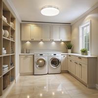 LED Flush Mount by Z-Lite - Soleil Collection, Brushed Nickel Finish - 1025F16-BN-LED