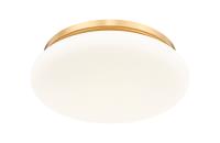 LED Flush Mount by Z-Lite - Soleil Collection, Modern Gold Finish - 1025F16-MGLD-LED