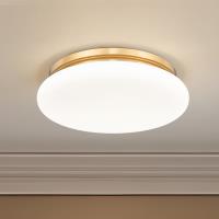 LED Flush Mount by Z-Lite - Soleil Collection, Modern Gold Finish - 1025F16-MGLD-LED