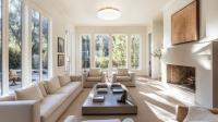 LED Flush Mount by Z-Lite - Soleil Collection, Modern Gold Finish - 1025F16-MGLD-LED