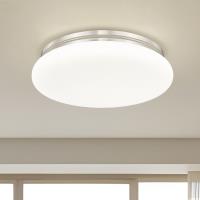 LED Flush Mount by Z-Lite - Soleil Collection, Brushed Nickel Finish - 1025F20-BN-LED
