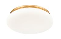 LED Flush Mount by Z-Lite - Soleil Collection, Modern Gold Finish - 1025F20-MGLD-LED