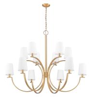 12 Light Chandelier by Z-Lite - Cordelia Collection, Modern Gold Finish - 2016-12MGLD