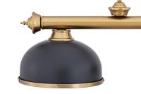 Three Light Billiard by Z-Lite - Cordon Collection, Heritage Brass Finish - 2306-3HBR-D12BRZ+HBR