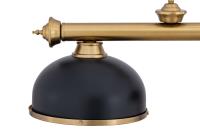 Three Light Billiard by Z-Lite - Cordon Collection, Heritage Brass Finish - 2306-3HBR-D12MB+HBR