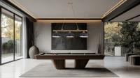 Three Light Billiard by Z-Lite - Cordon Collection, Heritage Brass Finish - 2306-3HBR-D12MB+HBR