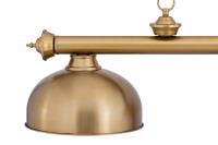 Three Light Billiard by Z-Lite - Cordon Collection, Heritage Brass Finish - 2306-3HBR-D13HBR