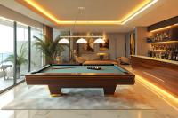 Three Light Billiard by Z-Lite - Cordon Collection, Heritage Brass Finish - 2306-3HBR-DMO14