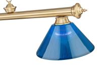 Four Light Billiard by Z-Lite - Cordon Collection, Heritage Brass Finish - 2306-4HBR-ARDB