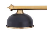 Four Light Billiard by Z-Lite - Cordon Collection, Heritage Brass Finish - 2306-4HBR-D12BRZ+HBR