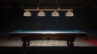 Four Light Billiard by Z-Lite - Cordon Collection, Heritage Brass Finish - 2306-4HBR-D12HBR