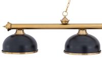 Four Light Billiard by Z-Lite - Cordon Collection, Heritage Brass Finish - 2306-4HBR-D12MB+HBR