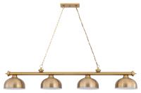 Four Light Billiard by Z-Lite - Cordon Collection, Heritage Brass Finish - 2306-4HBR-D13HBR