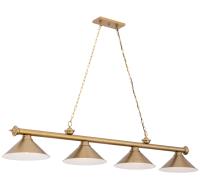 Four Light Billiard by Z-Lite - Cordon Collection, Heritage Brass Finish - 2306-4HBR-HBR15