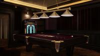 Four Light Billiard by Z-Lite - Cordon Collection, Heritage Brass Finish - 2306-4HBR-HBR15