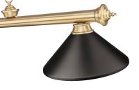 Four Light Billiard by Z-Lite - Cordon Collection, Heritage Brass Finish - 2306-4HBR-MBRZ