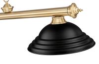 Four Light Billiard by Z-Lite - Cordon Collection, Heritage Brass Finish - 2306-4HBR-SMB