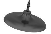 One Light Pendant by Z-Lite - Camden Collection, Modern Bronze Finish - 2308P14-MBZ