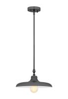 One Light Pendant by Z-Lite - Camden Collection, Modern Bronze Finish - 2308P14-MBZ