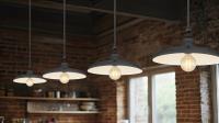 One Light Pendant by Z-Lite - Camden Collection, Modern Bronze Finish - 2308P14-MBZ