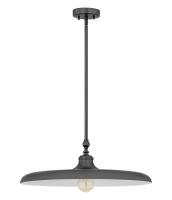 One Light Pendant by Z-Lite - Camden Collection, Modern Bronze Finish - 2308P24-MBZ